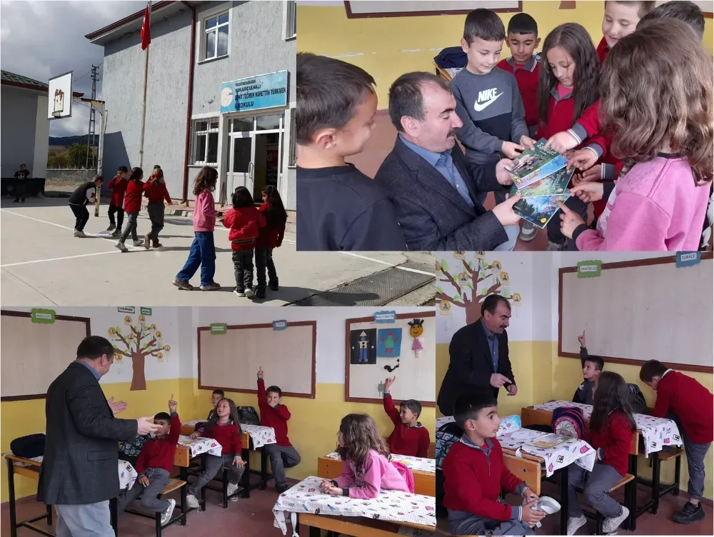 Köy Okullarında Bilim ve Okuma Seferberliği Başladı