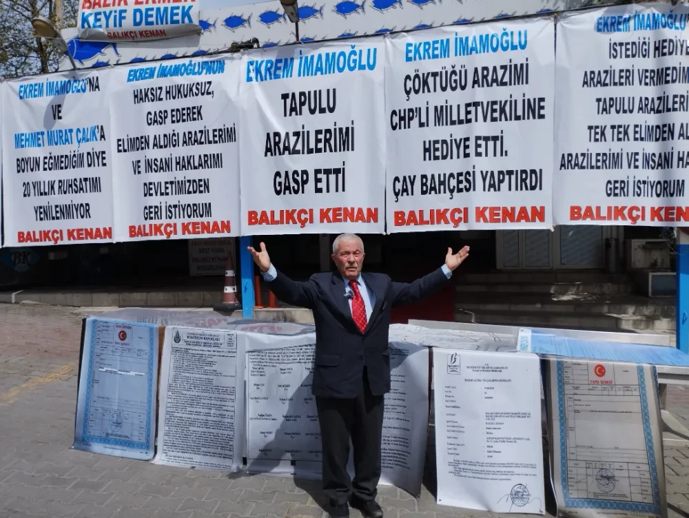Balıkçı Kenan İsyan Etti: “Ekrem İmamoğlu Arazime Çöktü, CHP