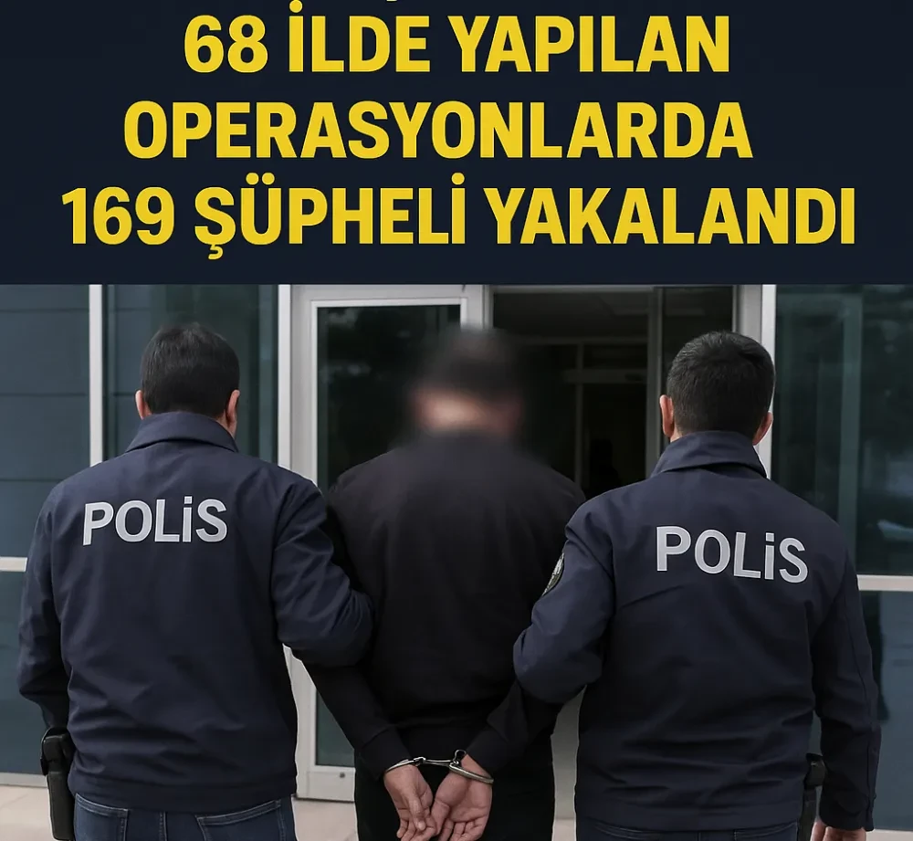 Siber Suçlara Darbe: 68 İlde Yapılan Operasyonlarda 169 Şüpheli Yakalandı
